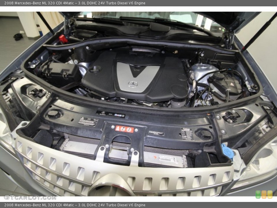 3.0L DOHC 24V Turbo Diesel V6 Engine for the 2008 Mercedes-Benz ML #64367782