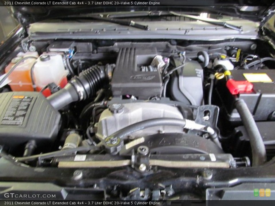 3.7 Liter DOHC 20-Valve 5 Cylinder Engine for the 2011 Chevrolet Colorado #64416314