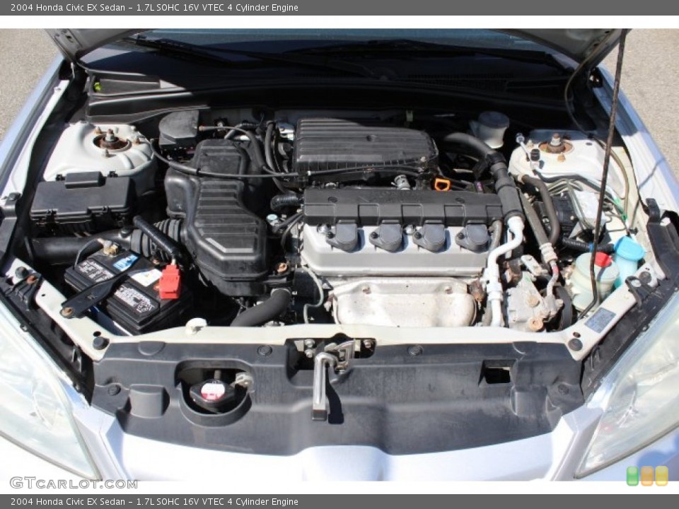 1.7L SOHC 16V VTEC 4 Cylinder Engine for the 2004 Honda Civic #64431668