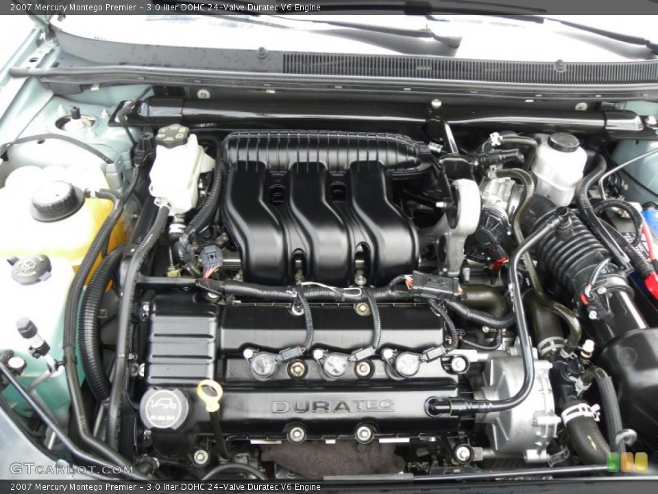 3.0 liter DOHC 24-Valve Duratec V6 Engine for the 2007 Mercury Montego #64439190
