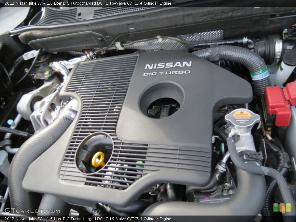 1.6 Liter DIG Turbocharged DOHC 16-Valve CVTCS 4 Cylinder Engine for the 2012 Nissan Juke #64440579