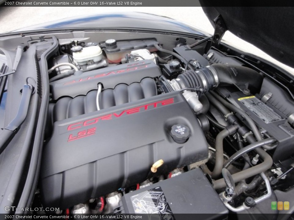 6.0 Liter OHV 16-Valve LS2 V8 Engine for the 2007 Chevrolet Corvette #64449495
