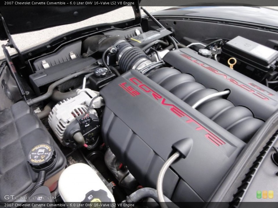6.0 Liter OHV 16-Valve LS2 V8 Engine for the 2007 Chevrolet Corvette #64449513