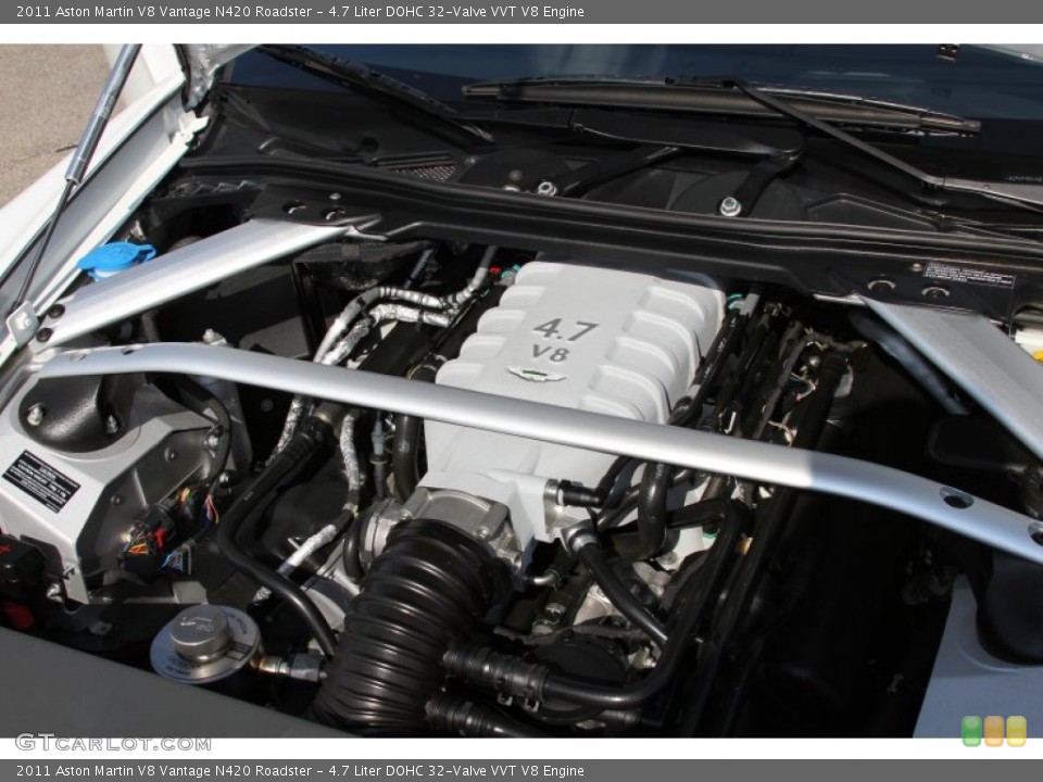 4.7 Liter DOHC 32-Valve VVT V8 2011 Aston Martin V8 Vantage Engine