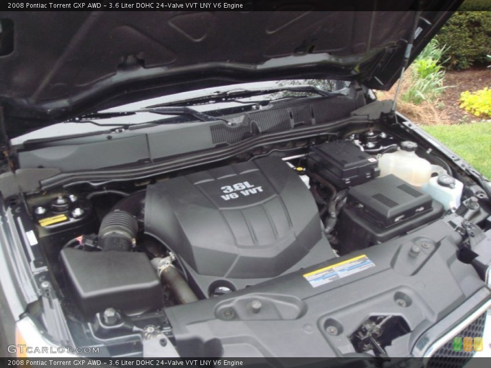 3.6 Liter DOHC 24-Valve VVT LNY V6 Engine for the 2008 Pontiac Torrent #64459122
