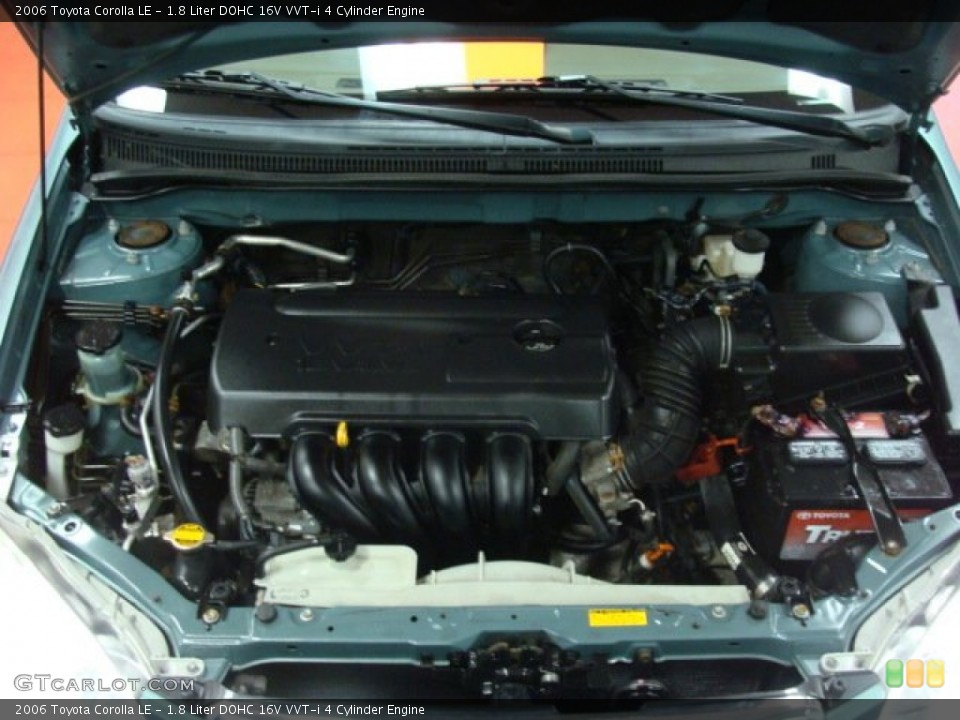 1.8 Liter DOHC 16V VVT-i 4 Cylinder Engine for the 2006 Toyota Corolla #64461629
