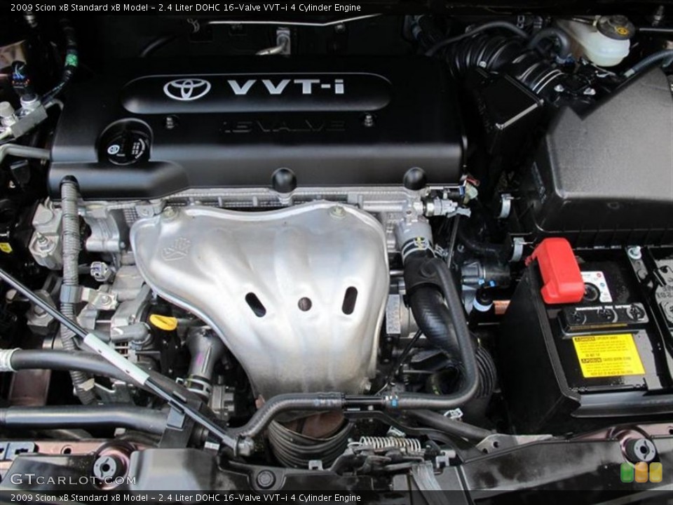 2.4 Liter DOHC 16-Valve VVT-i 4 Cylinder Engine for the 2009 Scion xB #64488804