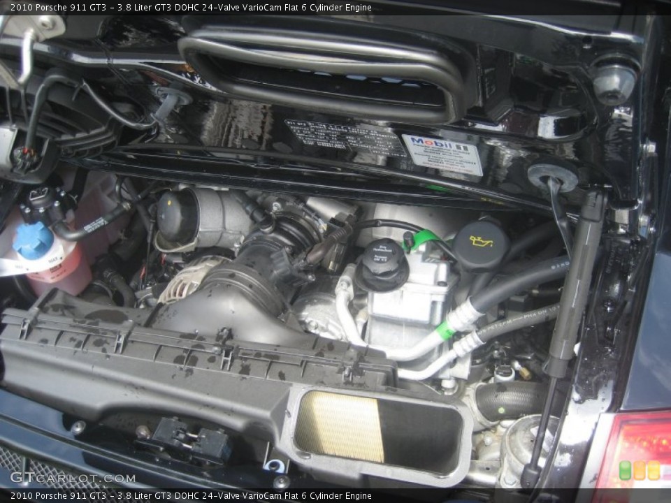 3.8 Liter GT3 DOHC 24-Valve VarioCam Flat 6 Cylinder Engine for the 2010 Porsche 911 #64500582