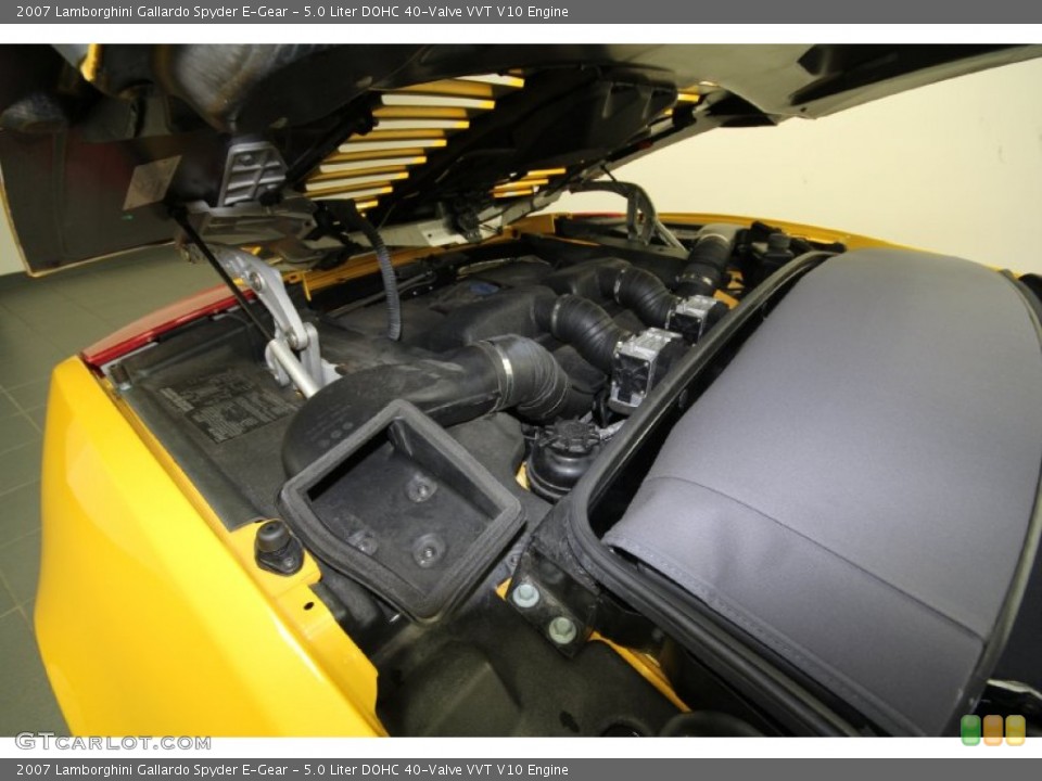 5.0 Liter DOHC 40-Valve VVT V10 Engine for the 2007 Lamborghini Gallardo #64522190