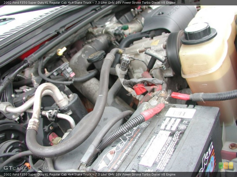 7.3 Liter OHV 16V Power Stroke Turbo Diesel V8 Engine for the 2002 Ford F350 Super Duty #64529342