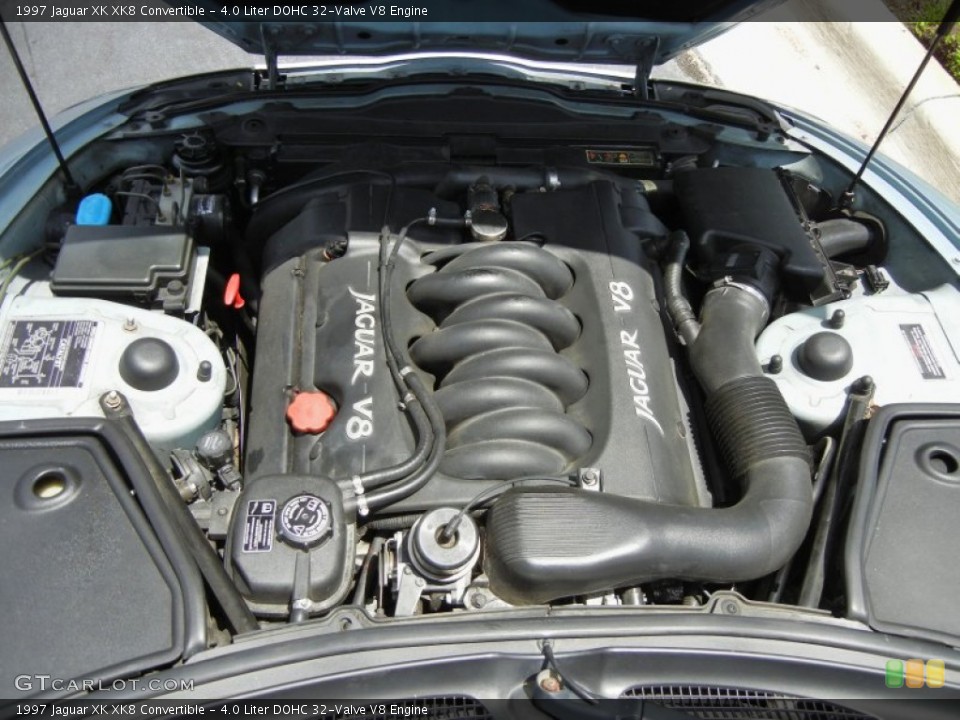 4.0 Liter DOHC 32-Valve V8 Engine for the 1997 Jaguar XK #64532235