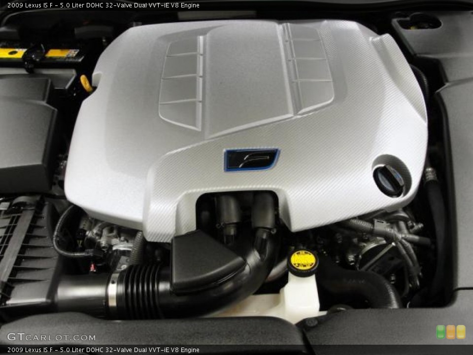 5.0 Liter DOHC 32-Valve Dual VVT-iE V8 Engine for the 2009 Lexus IS #64545534