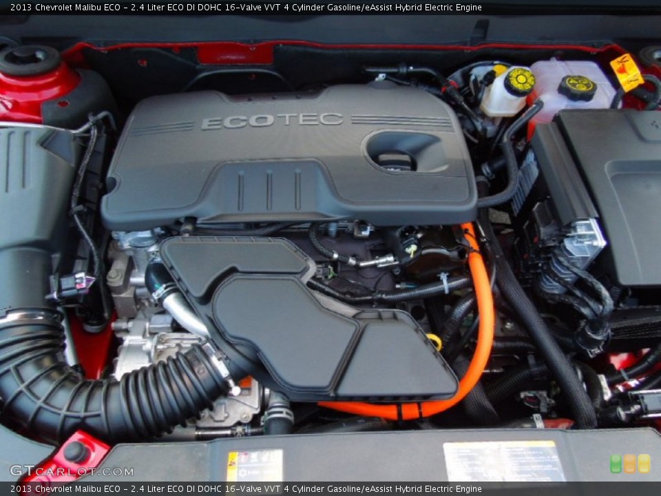 2.4 Liter ECO DI DOHC 16-Valve VVT 4 Cylinder Gasoline/eAssist Hybrid Electric Engine for the 2013 Chevrolet Malibu #64546926