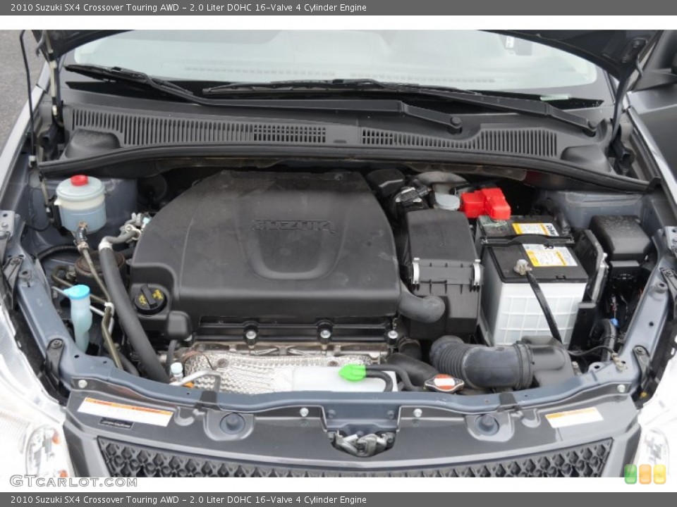 2.0 Liter DOHC 16-Valve 4 Cylinder Engine for the 2010 Suzuki SX4 #64551591