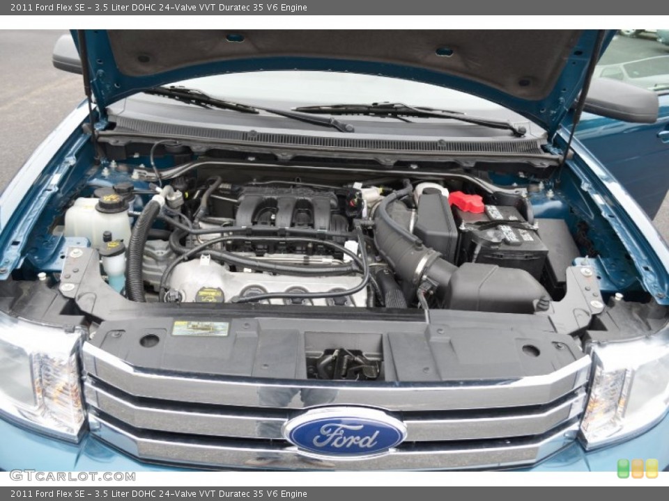 3.5 Liter DOHC 24-Valve VVT Duratec 35 V6 Engine for the 2011 Ford Flex #64551765