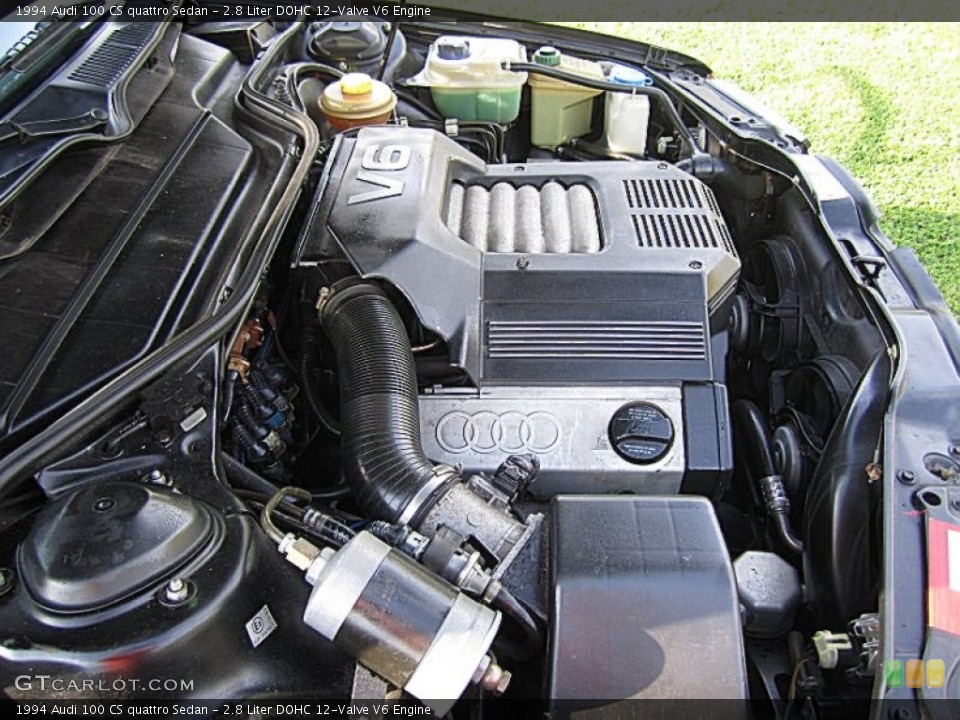 2.8 Liter DOHC 12-Valve V6 Engine for the 1994 Audi 100 #64561718