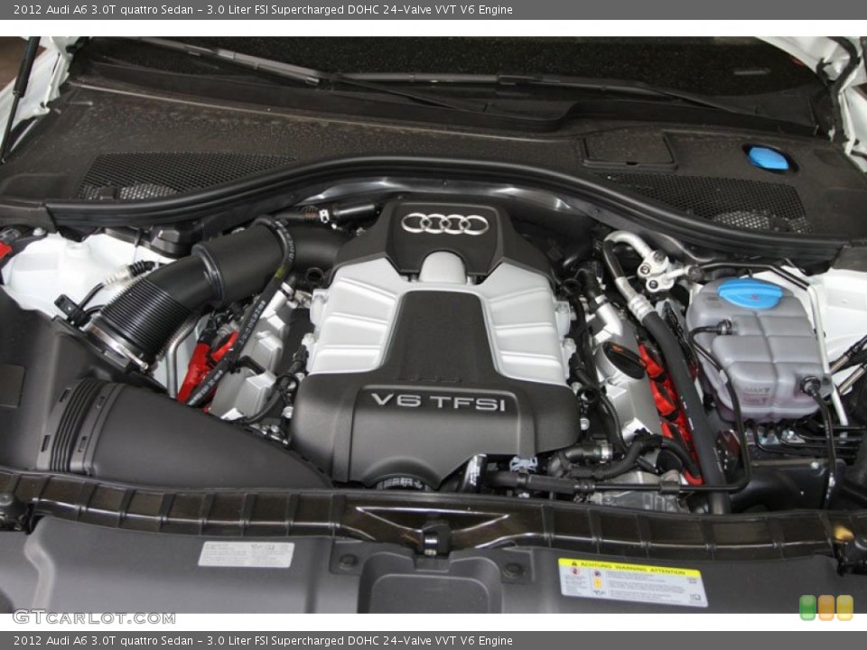 3.0 Liter FSI Supercharged DOHC 24-Valve VVT V6 Engine for the 2012 Audi A6 #64566040