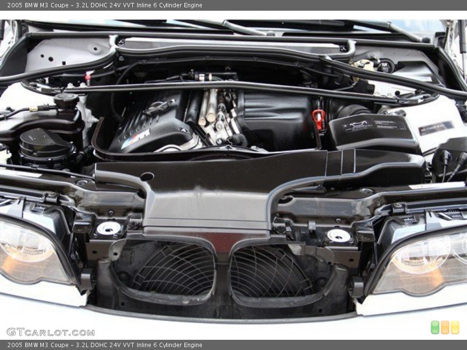 3.2L DOHC 24V VVT Inline 6 Cylinder Engine for the 2005 BMW M3 #64567952