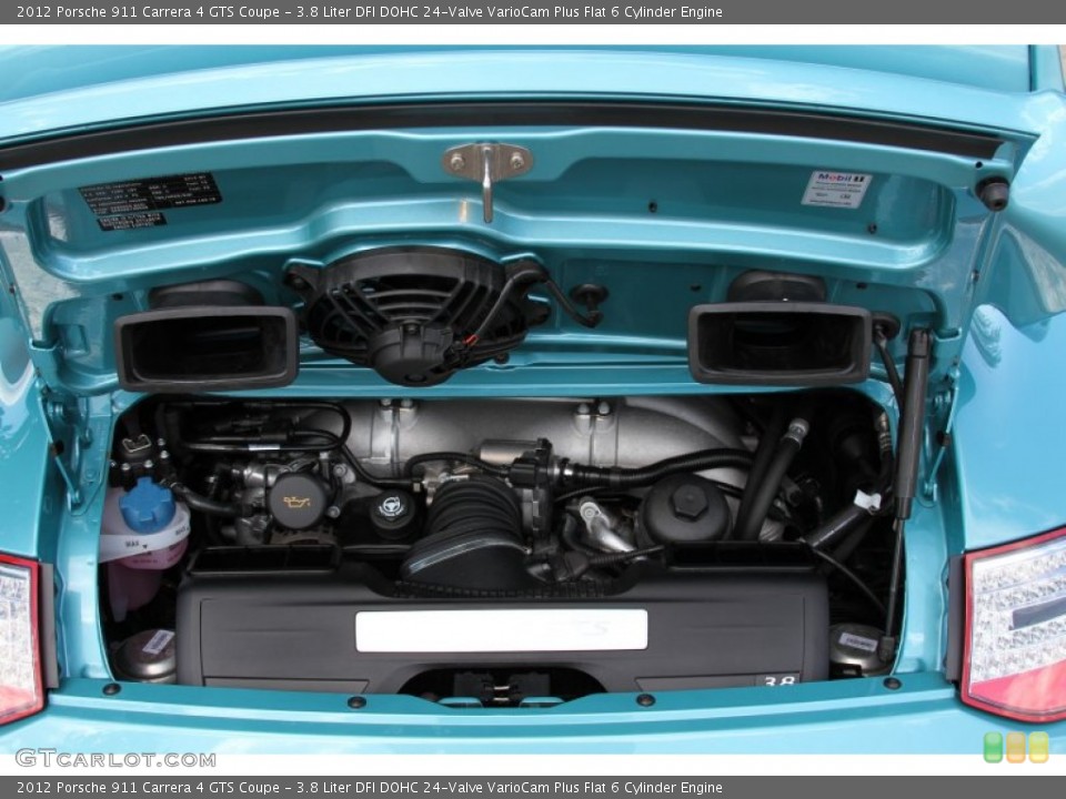 3.8 Liter DFI DOHC 24-Valve VarioCam Plus Flat 6 Cylinder Engine for the 2012 Porsche 911 #64600704