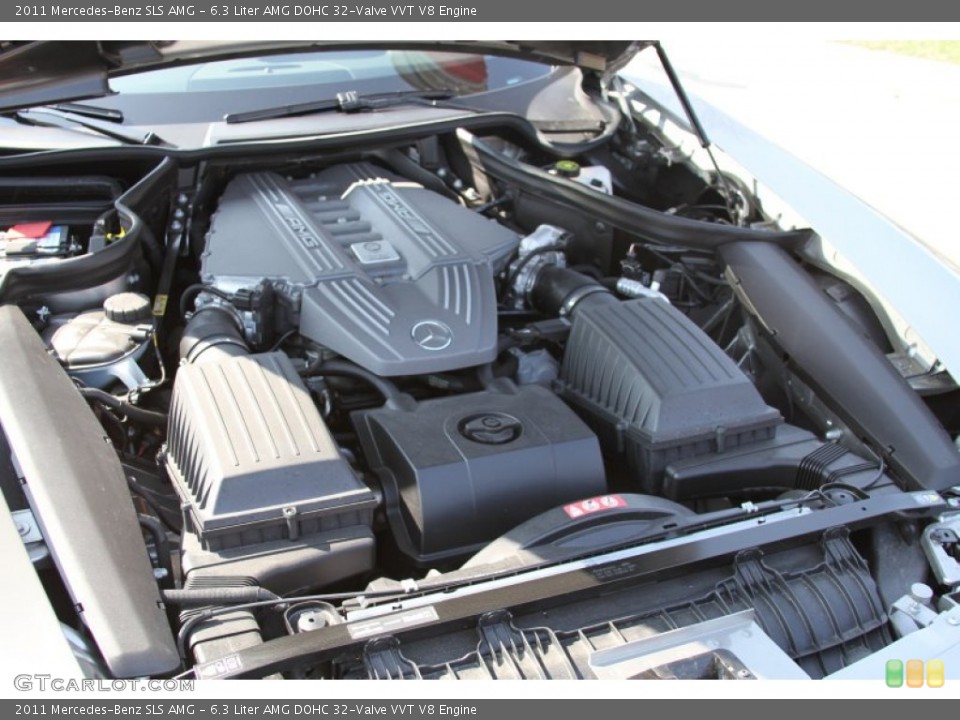 6.3 Liter AMG DOHC 32-Valve VVT V8 Engine for the 2011 Mercedes-Benz SLS #64601214