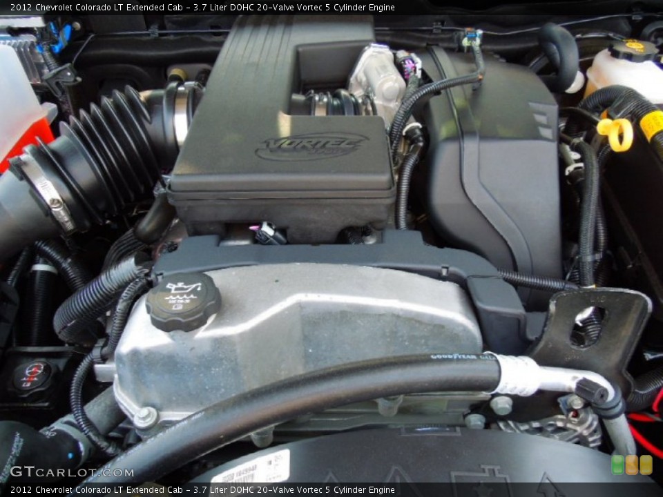 3.7 Liter DOHC 20-Valve Vortec 5 Cylinder Engine for the 2012 Chevrolet Colorado #64602969