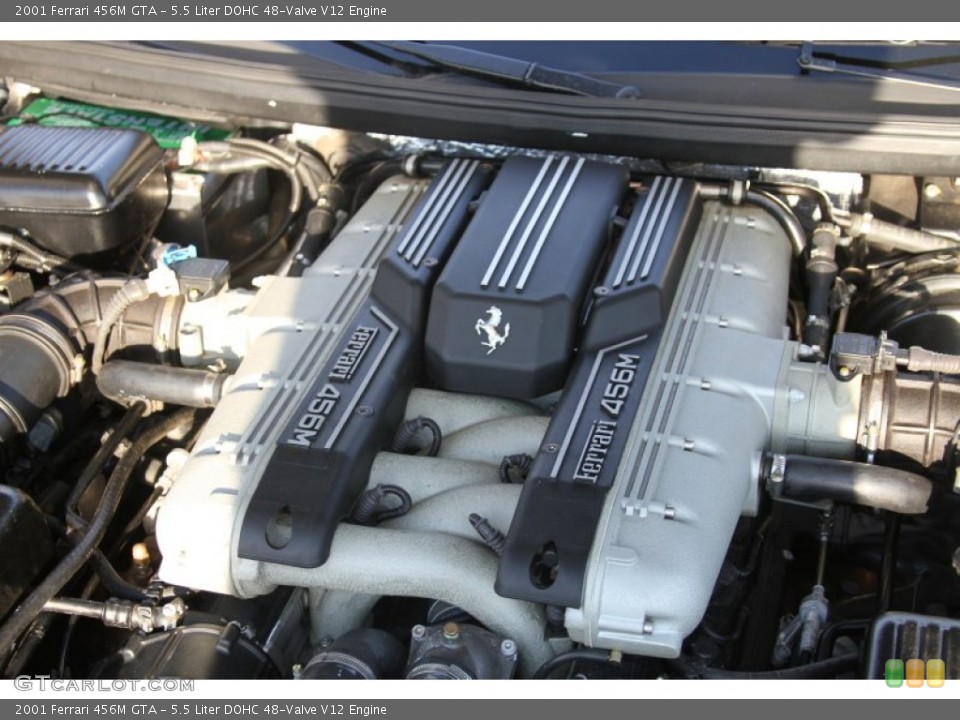 5.5 Liter DOHC 48-Valve V12 Engine for the 2001 Ferrari 456M #64604454