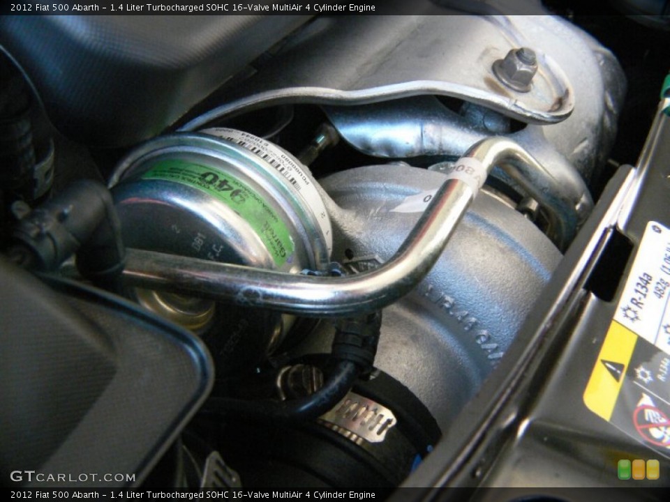 1.4 Liter Turbocharged SOHC 16-Valve MultiAir 4 Cylinder Engine for the 2012 Fiat 500 #64622371