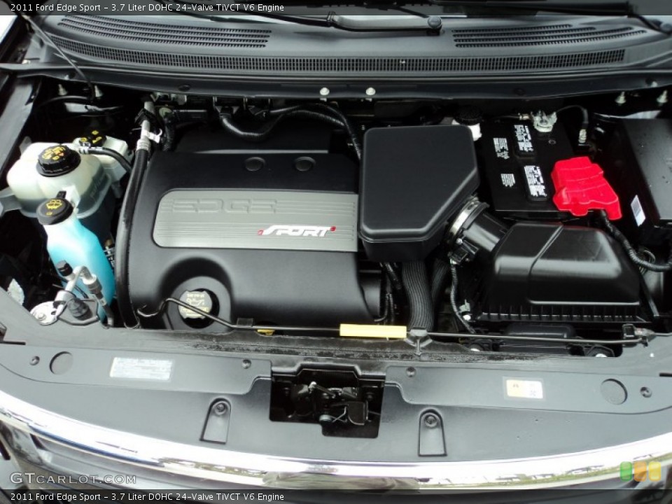 3.7 Liter DOHC 24-Valve TiVCT V6 Engine for the 2011 Ford Edge #64632013