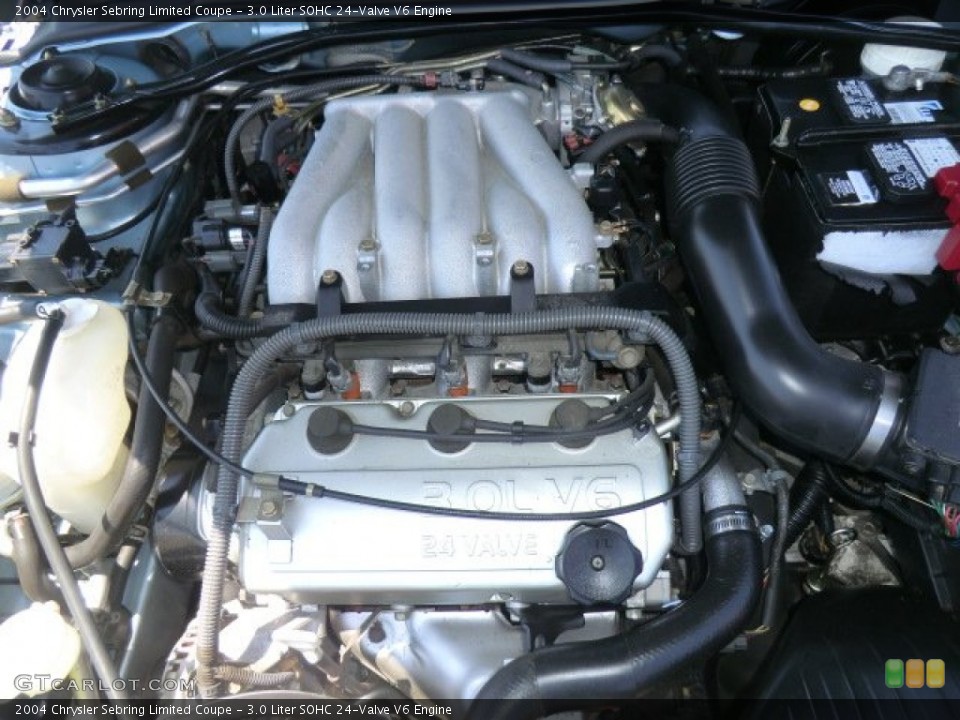 3.0 Liter SOHC 24-Valve V6 Engine for the 2004 Chrysler Sebring #64634184