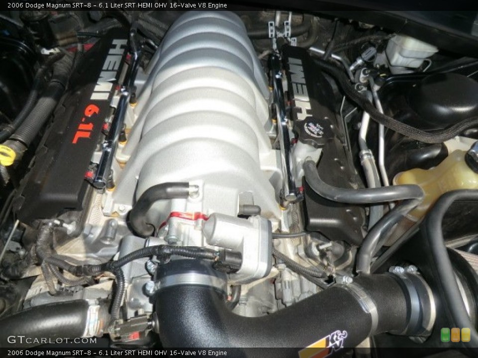 6.1 Liter SRT HEMI OHV 16-Valve V8 Engine for the 2006 Dodge Magnum #64634764