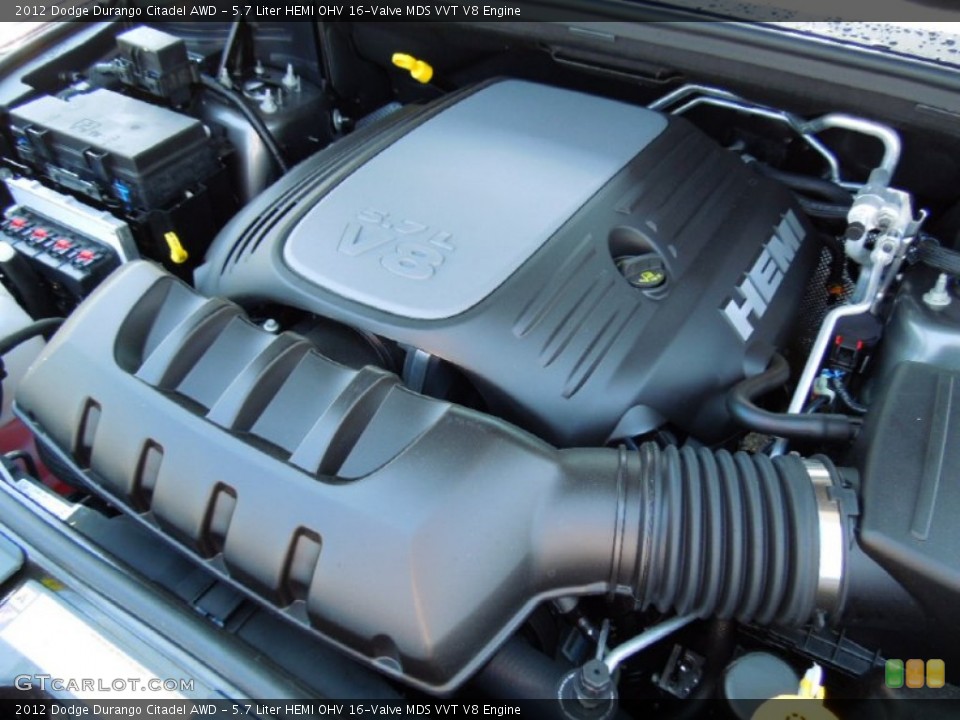 5.7 Liter HEMI OHV 16-Valve MDS VVT V8 Engine for the 2012 Dodge Durango #64649506