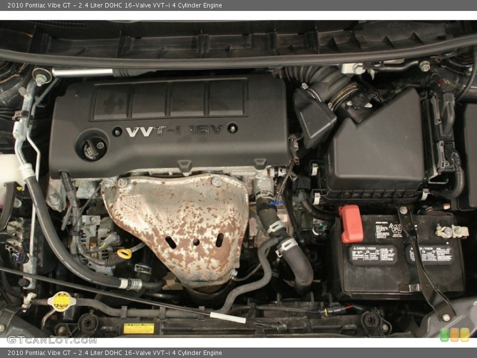 2.4 Liter DOHC 16-Valve VVT-i 4 Cylinder Engine for the 2010 Pontiac Vibe #64655761