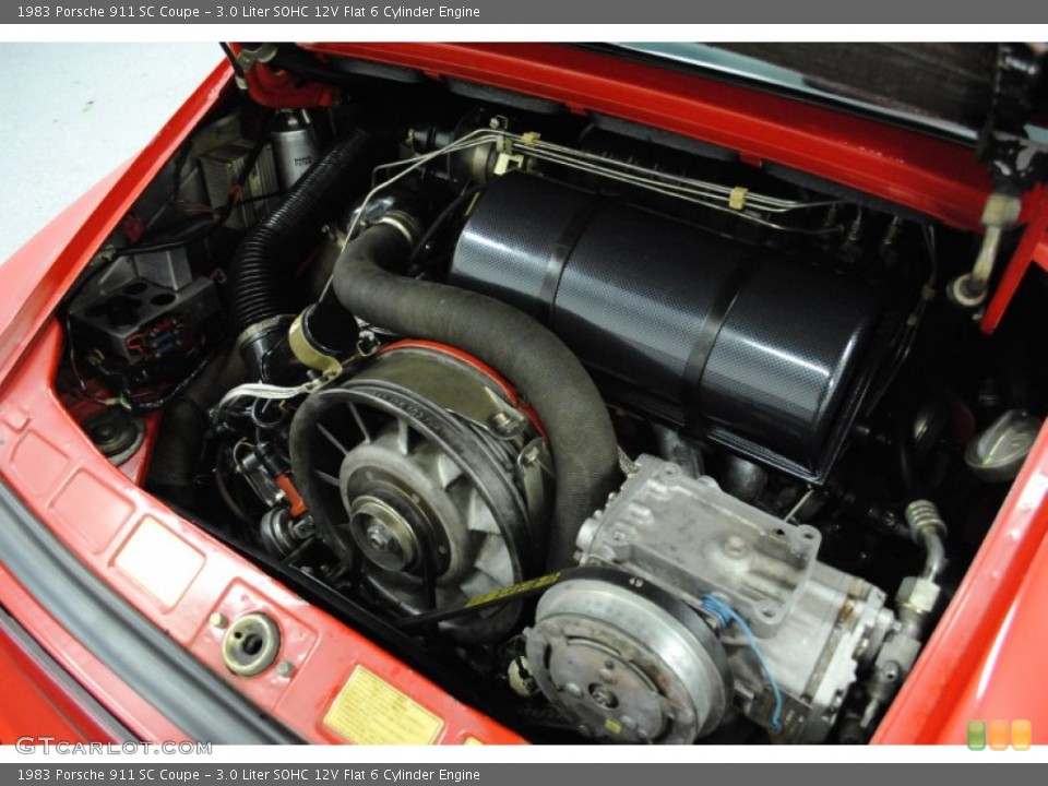 3.0 Liter SOHC 12V Flat 6 Cylinder Engine for the 1983 Porsche 911 #64675022