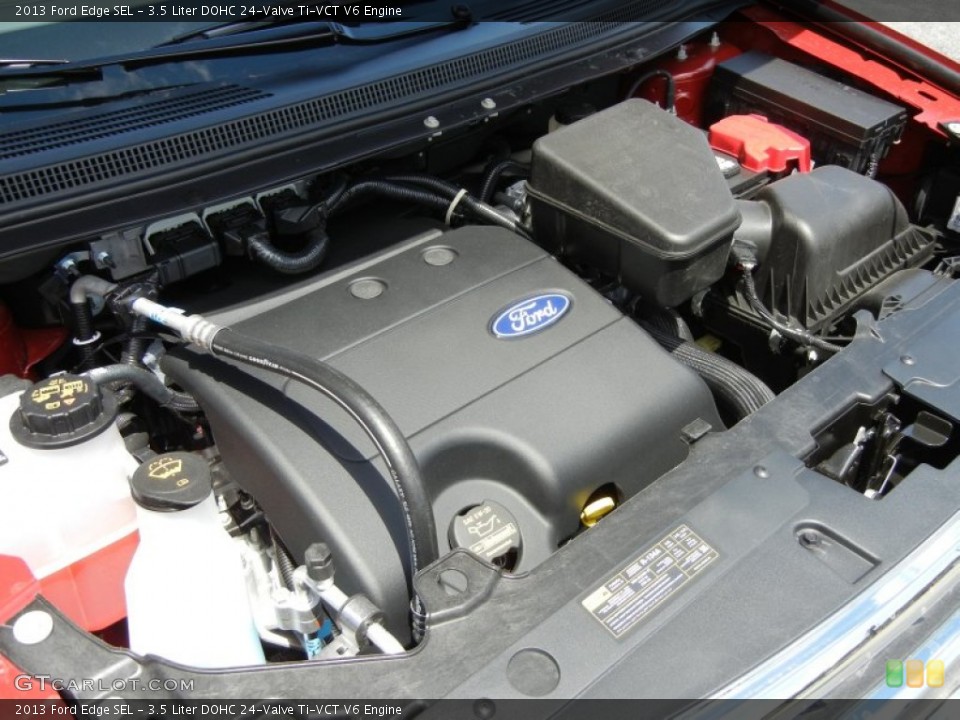 3.5 Liter DOHC 24-Valve Ti-VCT V6 Engine for the 2013 Ford Edge #64675238