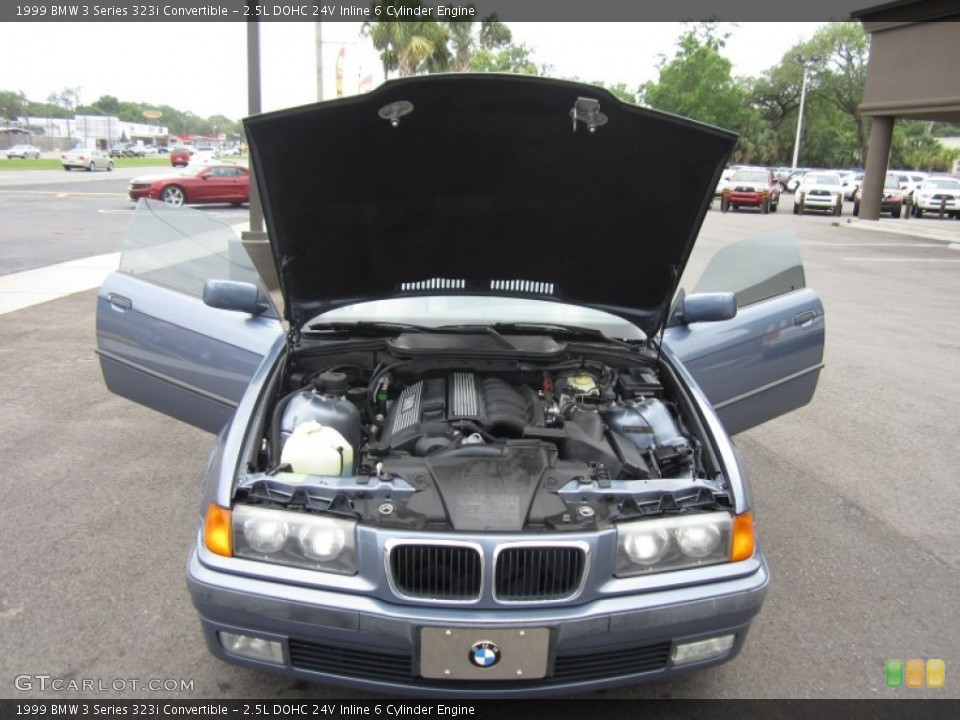 2.5L DOHC 24V Inline 6 Cylinder 1999 BMW 3 Series Engine