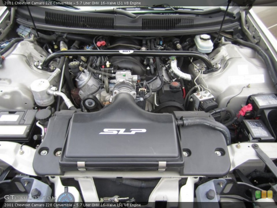 5.7 Liter OHV 16-Valve LS1 V8 Engine for the 2001 Chevrolet Camaro #64682927