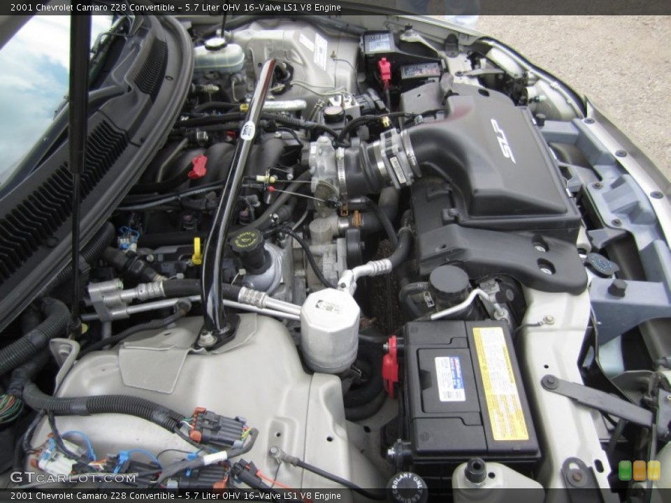 5.7 Liter OHV 16-Valve LS1 V8 Engine for the 2001 Chevrolet Camaro #64682936