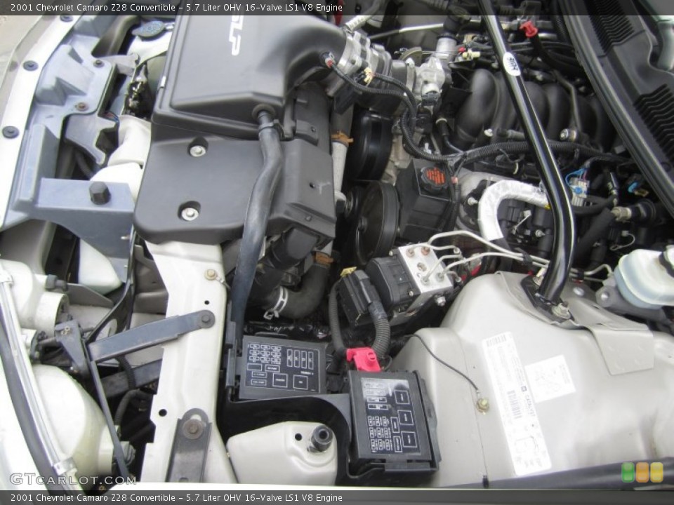 5.7 Liter OHV 16-Valve LS1 V8 Engine for the 2001 Chevrolet Camaro #64682945