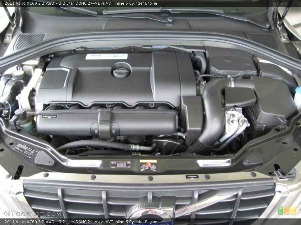 3.2 Liter DOHC 24-Valve VVT Inline 6 Cylinder Engine for the 2011 Volvo XC60 #64686254