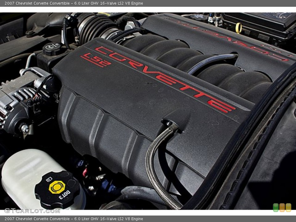 6.0 Liter OHV 16-Valve LS2 V8 Engine for the 2007 Chevrolet Corvette #64688614