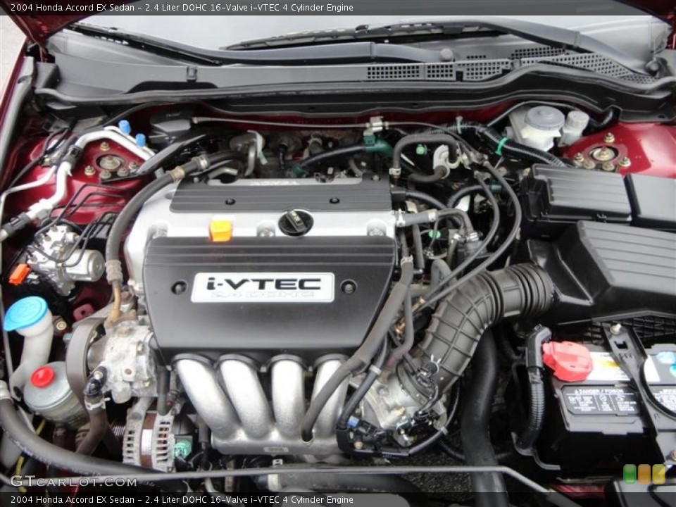 2.4 Liter DOHC 16-Valve i-VTEC 4 Cylinder Engine for the 2004 Honda Accord #64705854