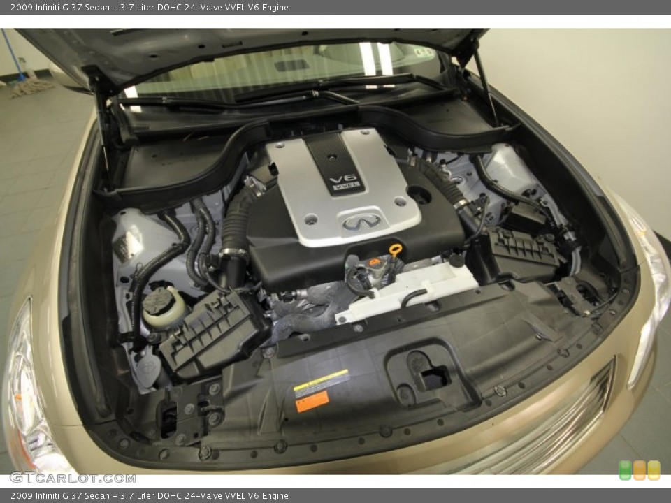3.7 Liter DOHC 24-Valve VVEL V6 Engine for the 2009 Infiniti G #64705935