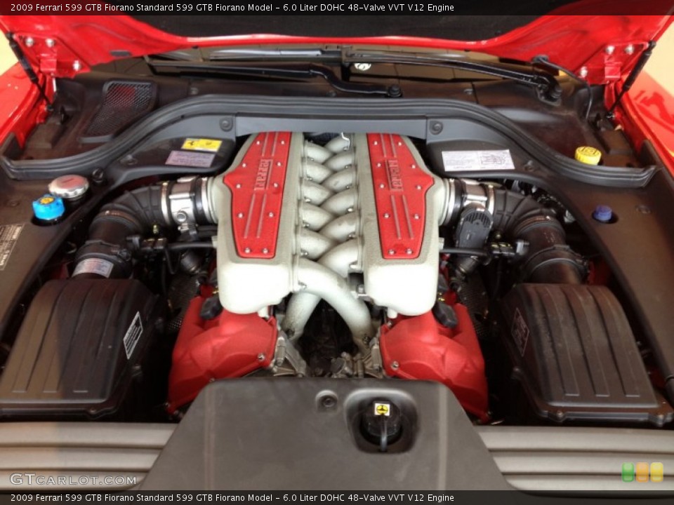 6.0 Liter DOHC 48-Valve VVT V12 Engine for the 2009 Ferrari 599 GTB Fiorano #64710537