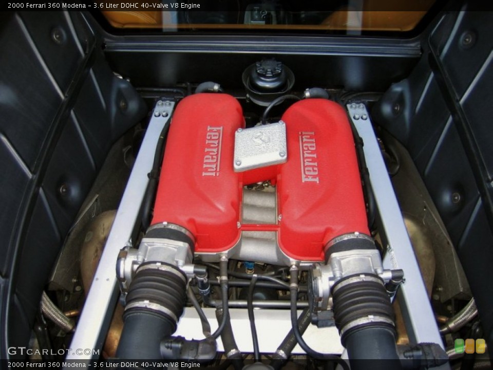 3.6 Liter DOHC 40-Valve V8 Engine for the 2000 Ferrari 360 #64713330