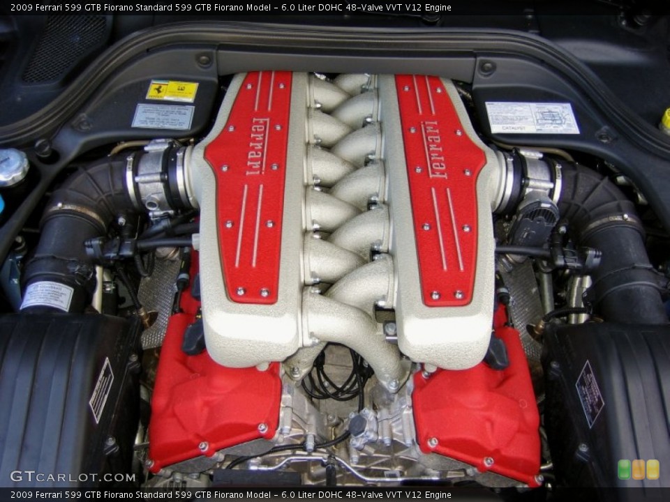 6.0 Liter DOHC 48-Valve VVT V12 Engine for the 2009 Ferrari 599 GTB Fiorano #64713864