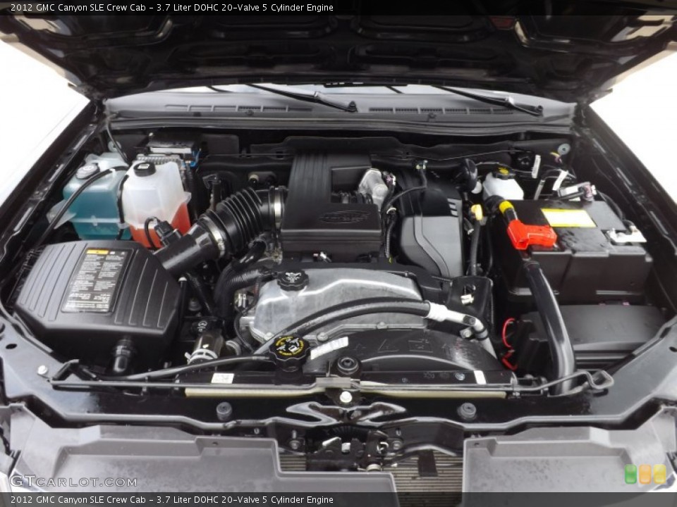 3.7 Liter DOHC 20-Valve 5 Cylinder Engine for the 2012 GMC Canyon #64720721