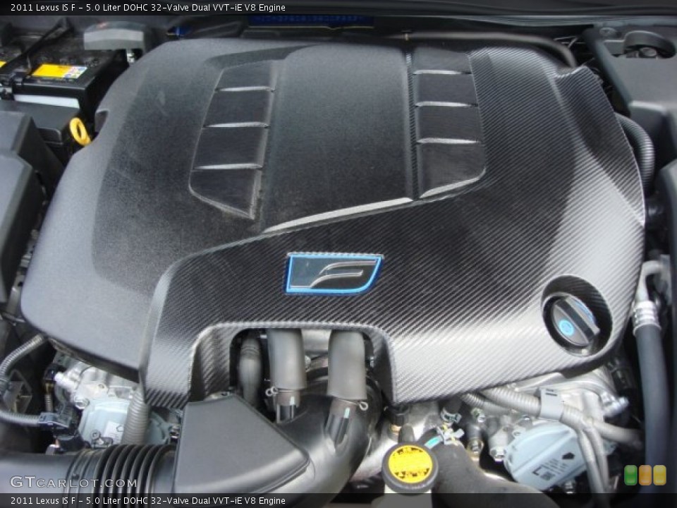 5.0 Liter DOHC 32-Valve Dual VVT-iE V8 Engine for the 2011 Lexus IS #64736055