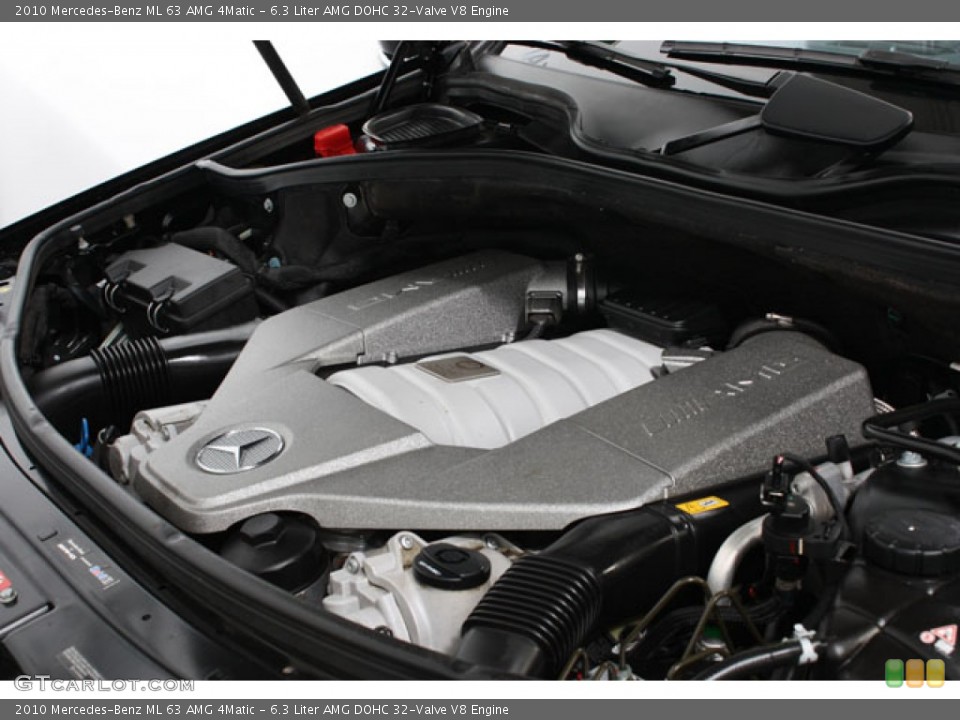 6.3 Liter AMG DOHC 32-Valve V8 2010 Mercedes-Benz ML Engine