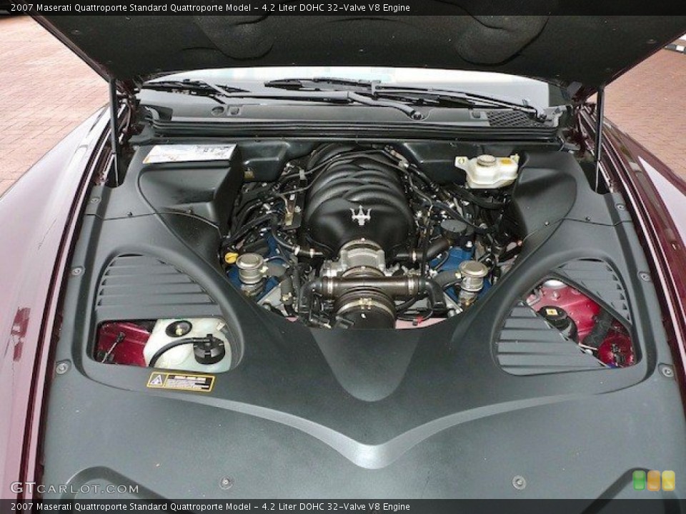 4.2 Liter DOHC 32-Valve V8 2007 Maserati Quattroporte Engine