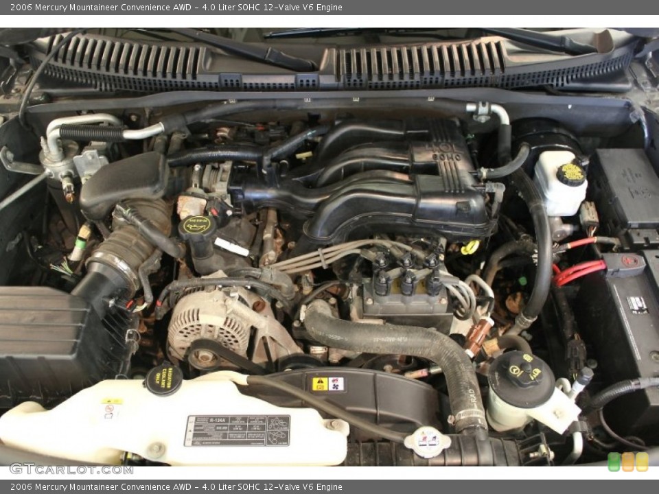4.0 Liter SOHC 12-Valve V6 Engine for the 2006 Mercury Mountaineer #64798782